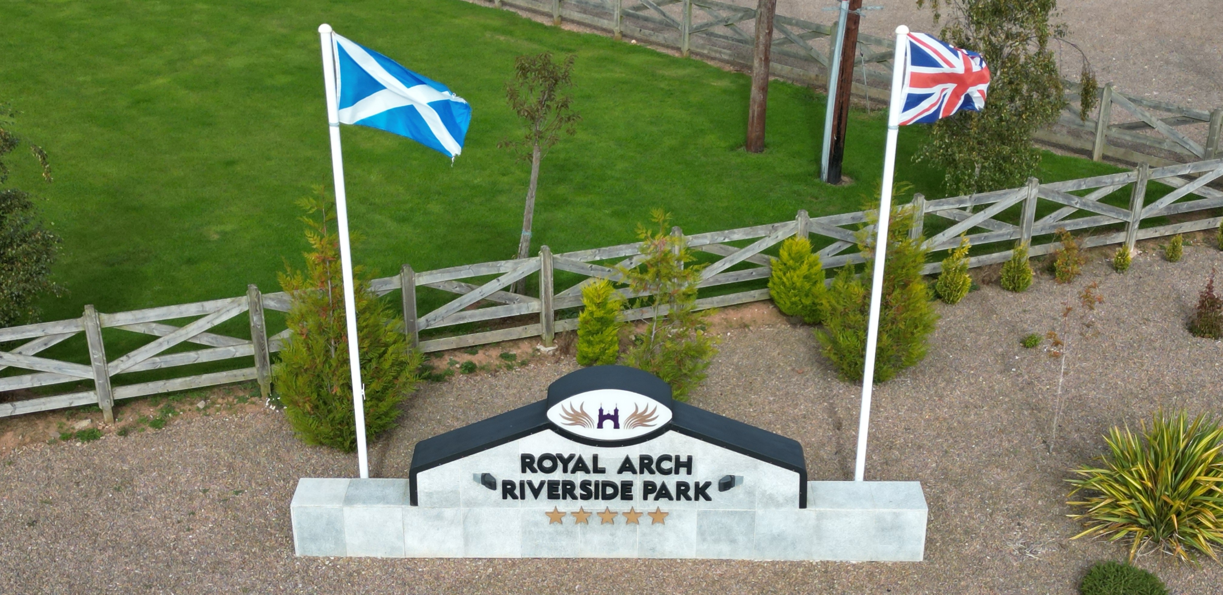 View of Royal Arch Riverside Park